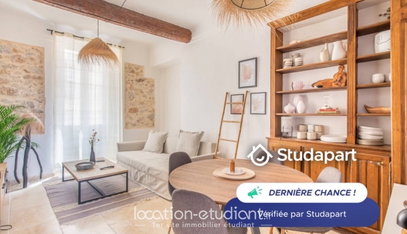 Logement étudiant T3 &agrave; Antibes (06160)