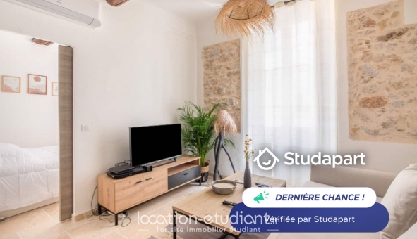 Logement étudiant T3 &agrave; Antibes (06160)