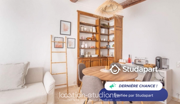 Logement étudiant T3 &agrave; Antibes (06160)