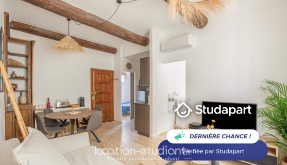 Logement étudiant T3 &agrave; Antibes (06160)