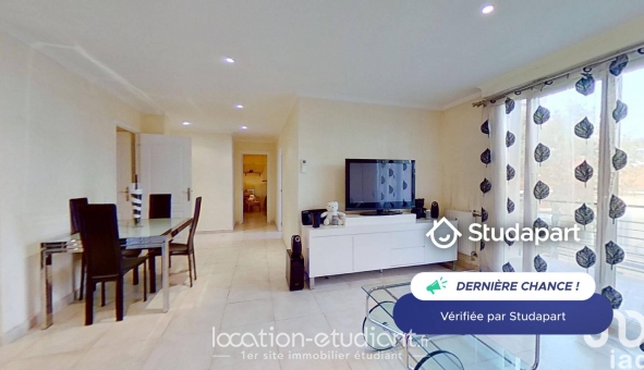 Logement étudiant T3 &agrave; Antibes (06160)