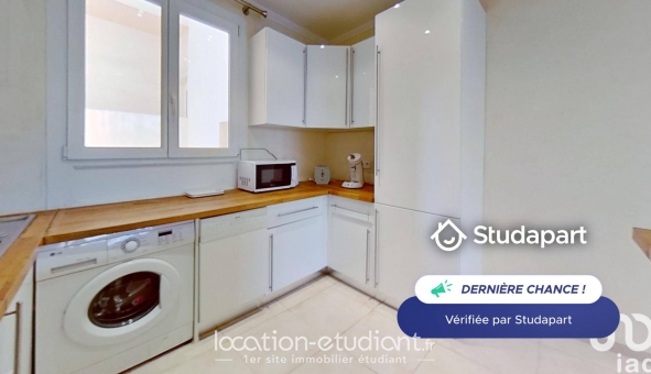 Logement étudiant T3 &agrave; Antibes (06160)