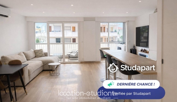 Logement étudiant T3 &agrave; Antibes (06160)