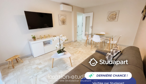 Logement �tudiant T3 &agrave; Antibes (06160)