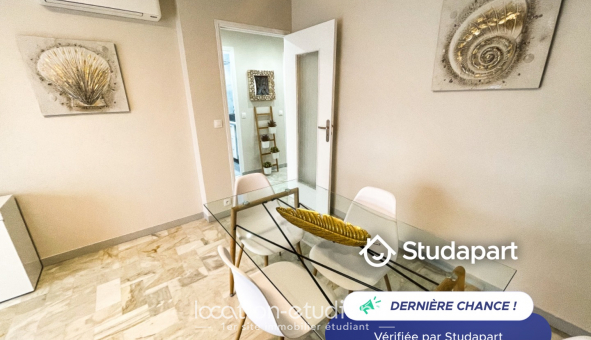 Logement �tudiant T3 &agrave; Antibes (06160)