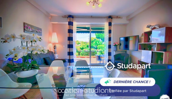 Logement �tudiant T3 &agrave; Antibes (06160)
