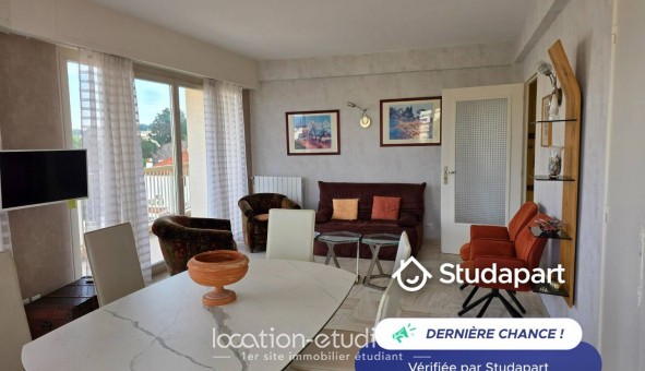 Logement �tudiant T3 &agrave; Antibes (06160)