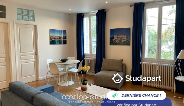 Logement �tudiant T3 &agrave; Antibes (06160)