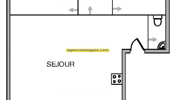 Logement tudiant Location T3 Vide Argels sur Mer (66700)