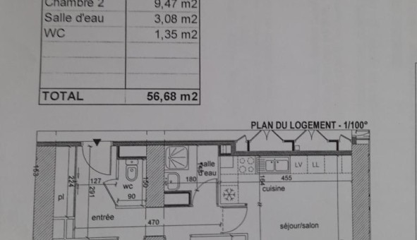 Logement �tudiant T3 &agrave; Aucaleuc (22100)