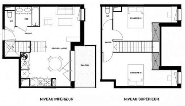 Logement �tudiant T3 &agrave; Audenge (33980)