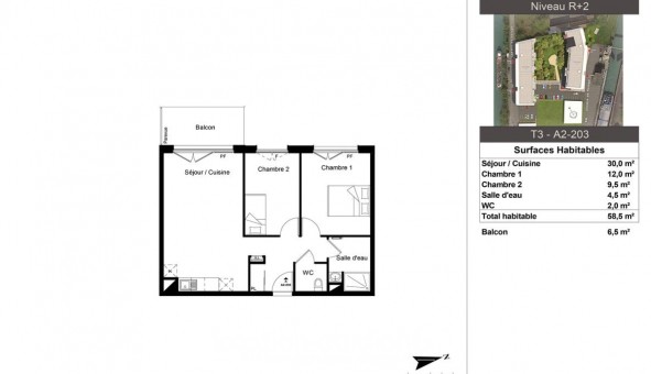 Logement �tudiant Location T3 Vide Aulnoy lez Valenciennes (59300)