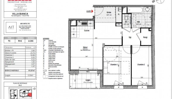 Logement �tudiant T3 &agrave; Aytr� (17440)