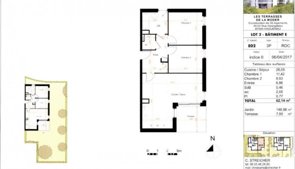 Logement tudiant T3 à Batzendorf (67500)