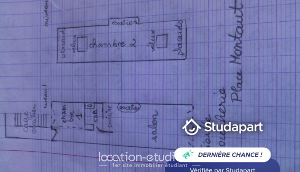 Logement tudiant T3 à Bayonne (64100)