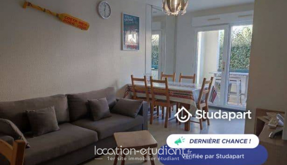 Logement �tudiant Location T3 Meubl&eacute; Bayonne (64100)