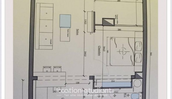 Logement tudiant T3 à Beausoleil (06240)