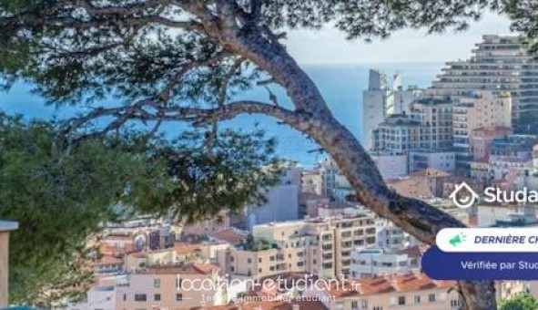 Logement tudiant T3 à Beausoleil (06240)