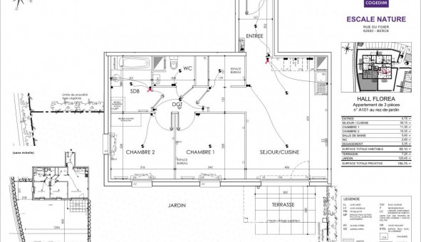 Logement tudiant T3 à Berck (62600)
