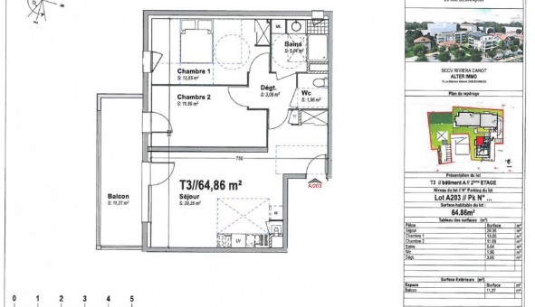 Logement tudiant T3 à Besanon (25000)