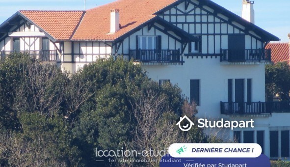 Logement tudiant T3 à Biarritz (64200)