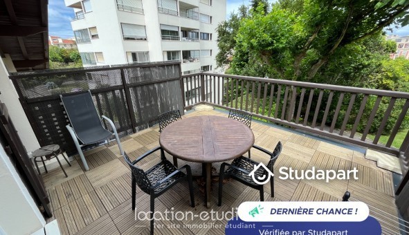 Logement tudiant T3 à Biarritz (64200)