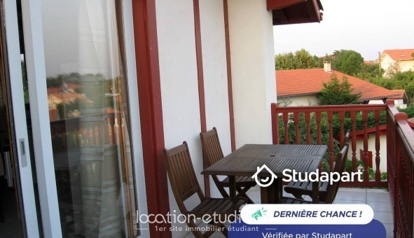 Logement tudiant T3 à Bidart (64210)