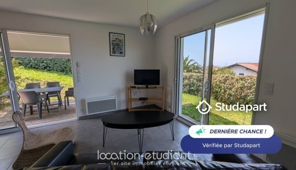 Logement tudiant T3 à Bidart (64210)