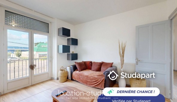 Logement tudiant Location T3 Meublé Bizanos (64320)