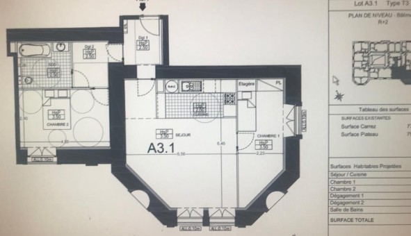 Logement tudiant T3 à Bonnelles (78830)