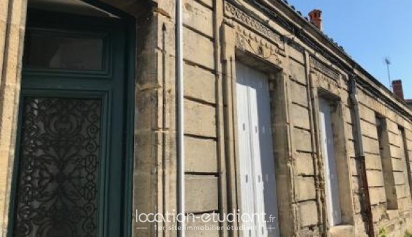 Logement tudiant T3 à Bordeaux (33300)