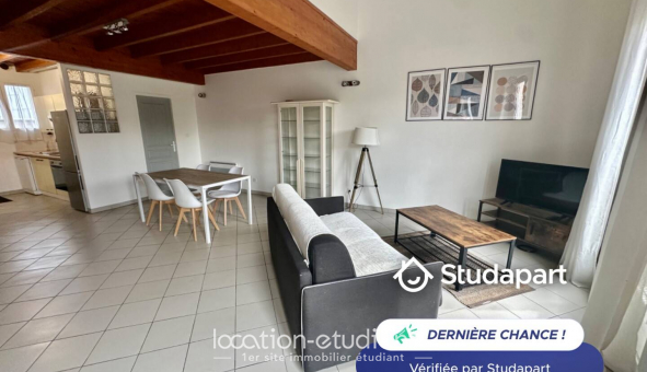 Logement tudiant T3 à Bordeaux (33300)