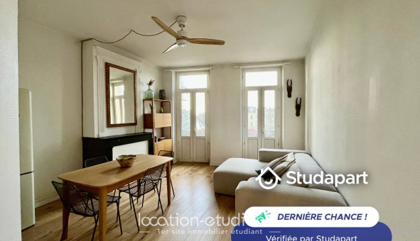 Logement tudiant Location T3 Meublé Bordeaux (33300)