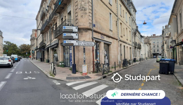 Logement tudiant T3 à Bordeaux (33300)