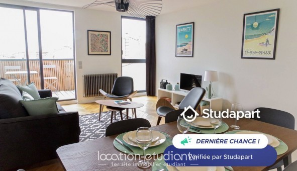 Logement �tudiant T3 &agrave; Bordeaux (33300)