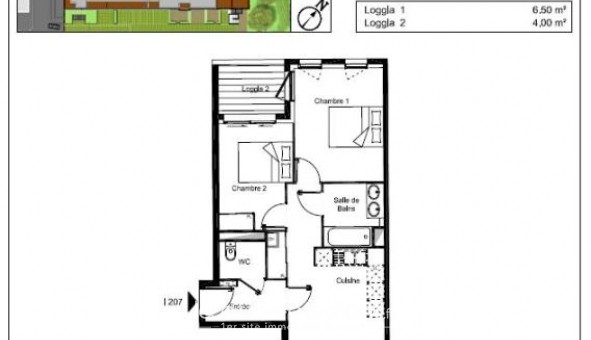 Logement �tudiant T3 &agrave; Bordeaux (33300)