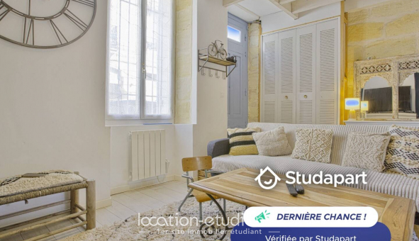 Logement �tudiant T3 &agrave; Bordeaux (33300)
