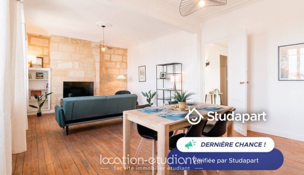 Logement �tudiant T3 &agrave; Bordeaux (33300)