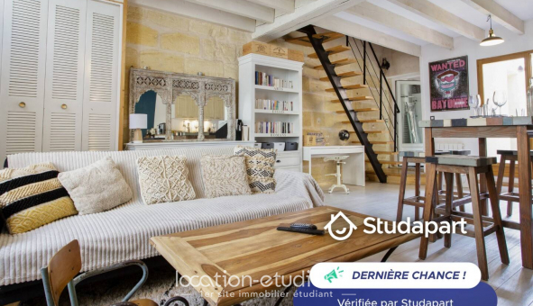 Logement �tudiant Location T3 Meubl&eacute; Bordeaux (33300)