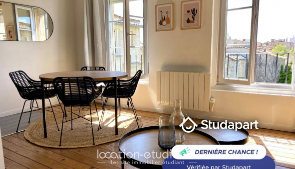 Logement �tudiant T3 &agrave; Bordeaux (33300)