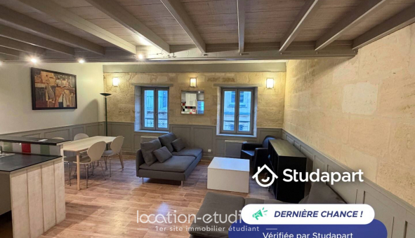 Logement �tudiant Location T3 Meubl&eacute; Bordeaux (33300)