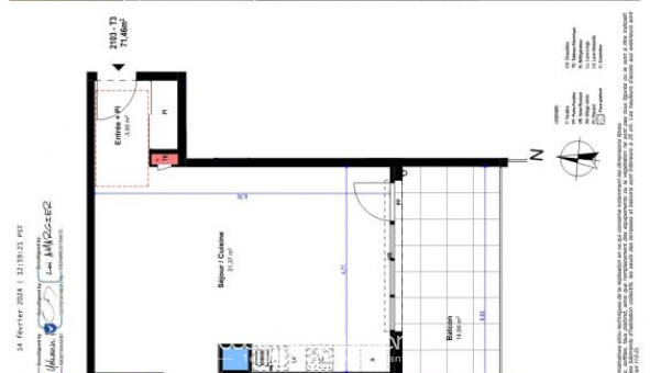 Logement tudiant T3 à Bourg en Bresse (01000)