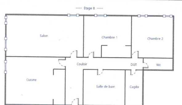 Logement tudiant T3 à Bourges (18000)
