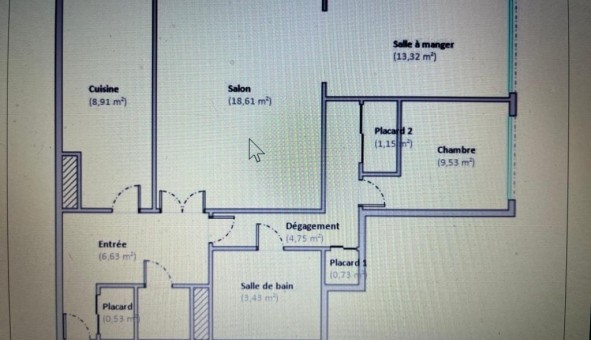 Logement tudiant Location T3 Vide Boussy Saint Antoine (91800)