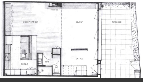 Logement �tudiant T3 &agrave; Cachan (94230)