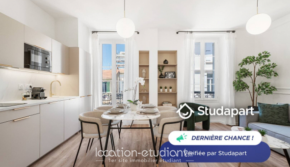 Logement �tudiant T3 &agrave; Cannes (06400)