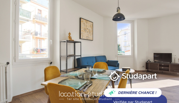 Logement �tudiant T3 &agrave; Cannes (06400)