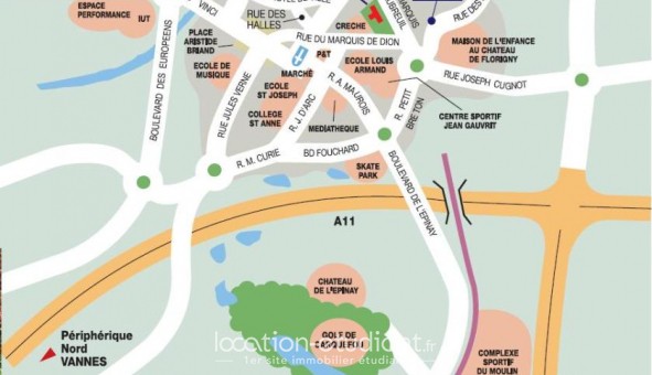 Logement �tudiant Location T3 Vide Carquefou (44470)