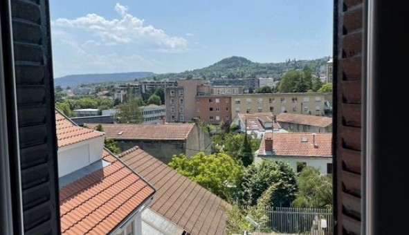 Logement �tudiant T3 &agrave; Chamali�res (63400)