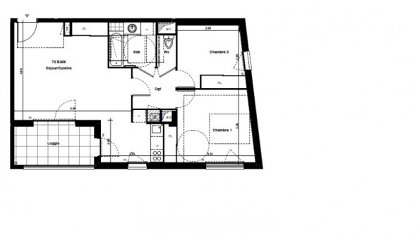 Logement tudiant T3 à Chambry (73000)